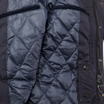 [Used] Nano Universe Polyester Cotton Down Jacket Navy [S] [Condition Rank C] [Men&