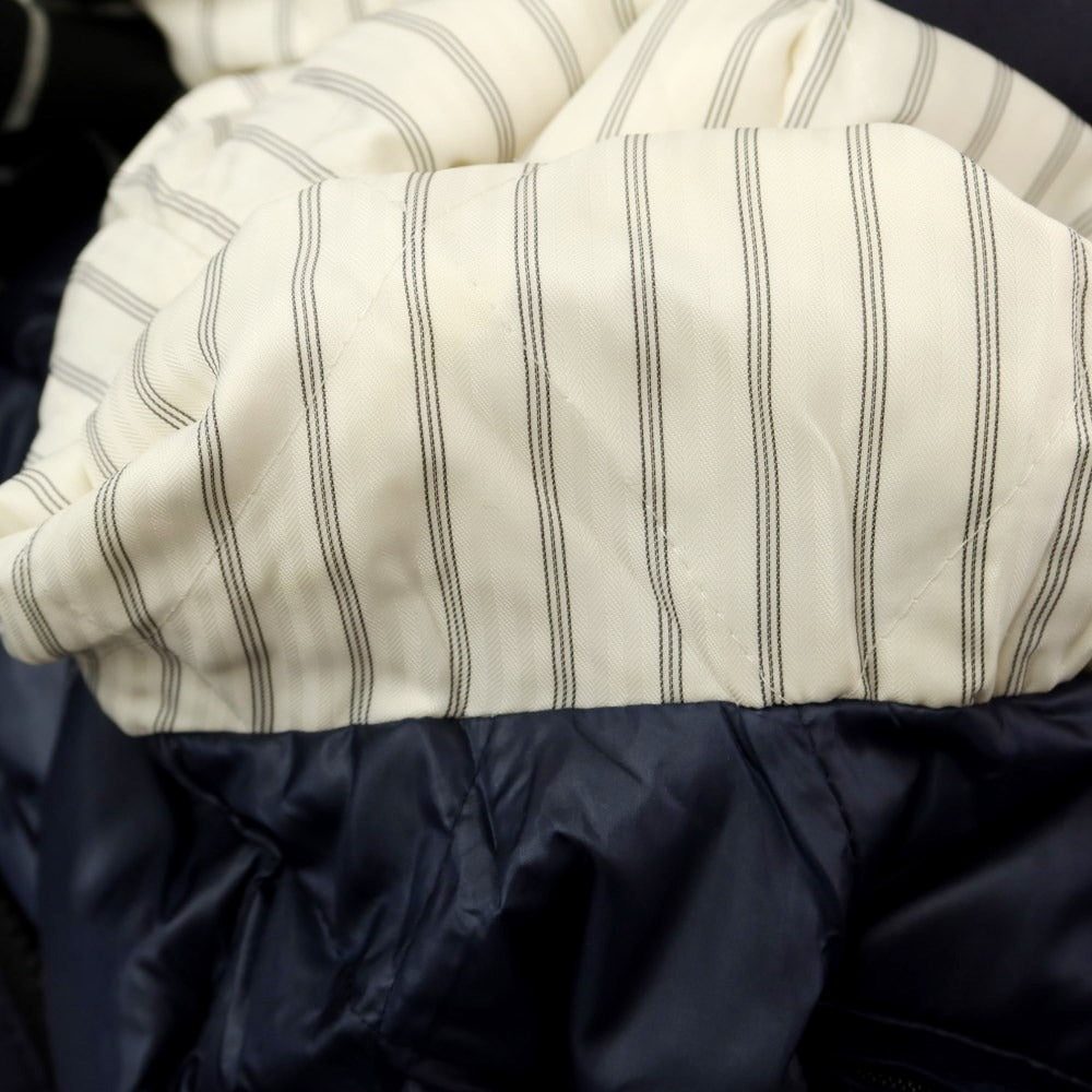 [Used] Nano Universe Polyester Cotton Down Jacket Navy [S] [Condition Rank C] [Men&