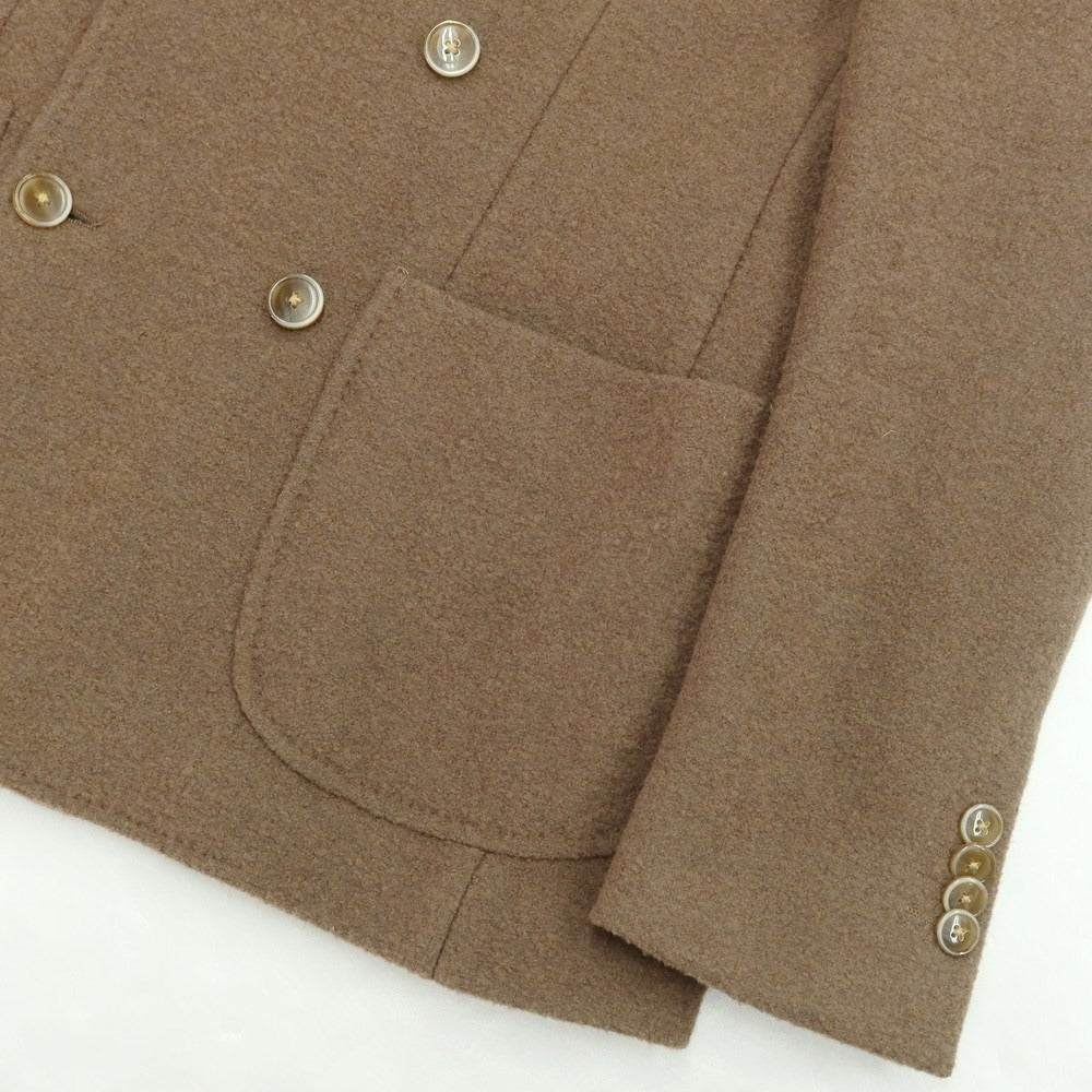 [Used] UNITED ARROWS Wool Nylon Double 4B Casual Jacket Brown Beige [Size 44] [BRW] [A/W] [Condition Rank B] ​​[Men&