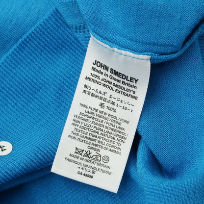 [Used] [Unused] John Smedley Wool Knit Cardigan Blue [Size M] [BLU] [A/W] [Condition Rank S] [Men&