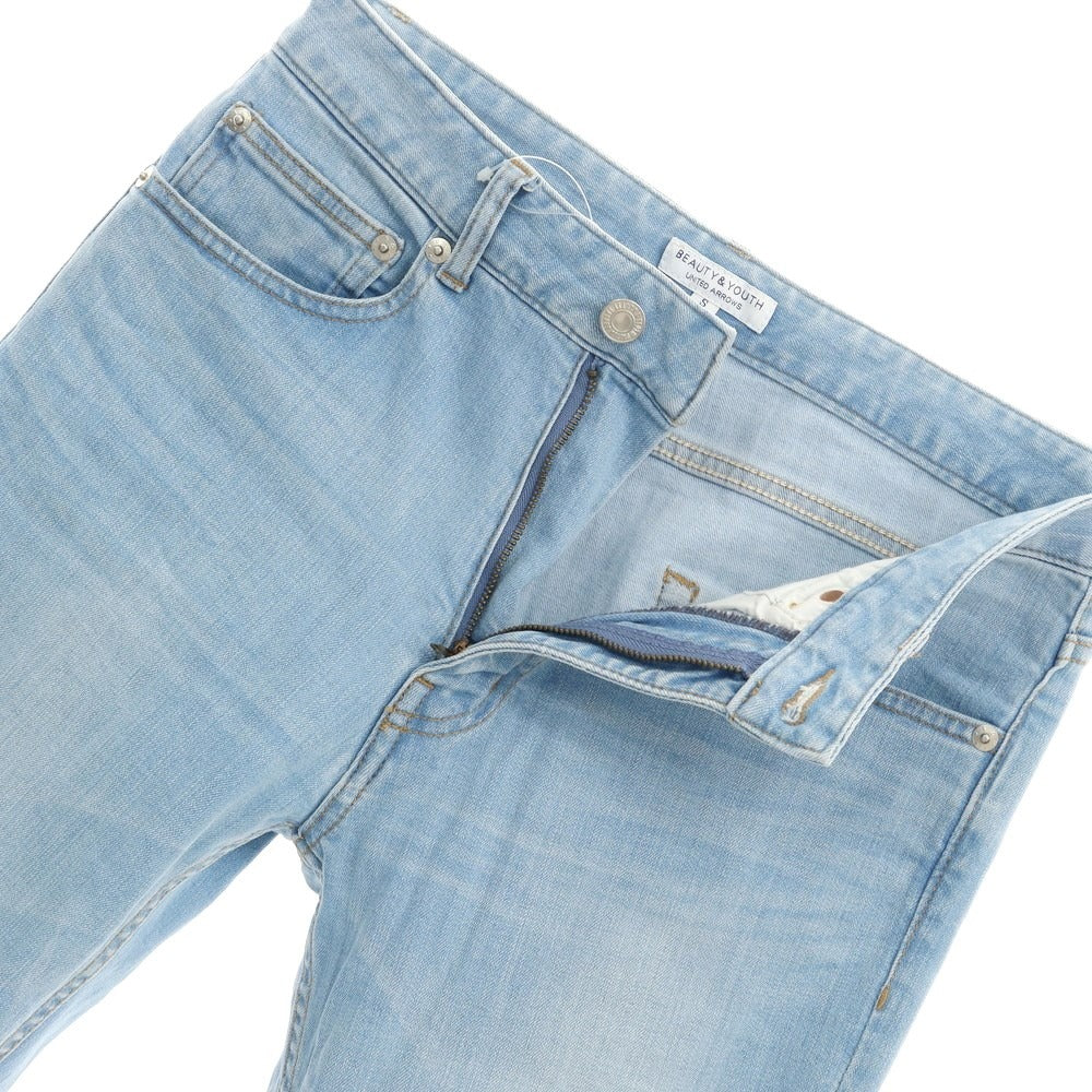 [Used] BEAUTY&amp;amp;YOUTH UNITED ARROWS Stretch Jeans Denim Pants Light Blue [Size S] [BLU] [S/S/A/W] [Condition Rank C] [Men&
