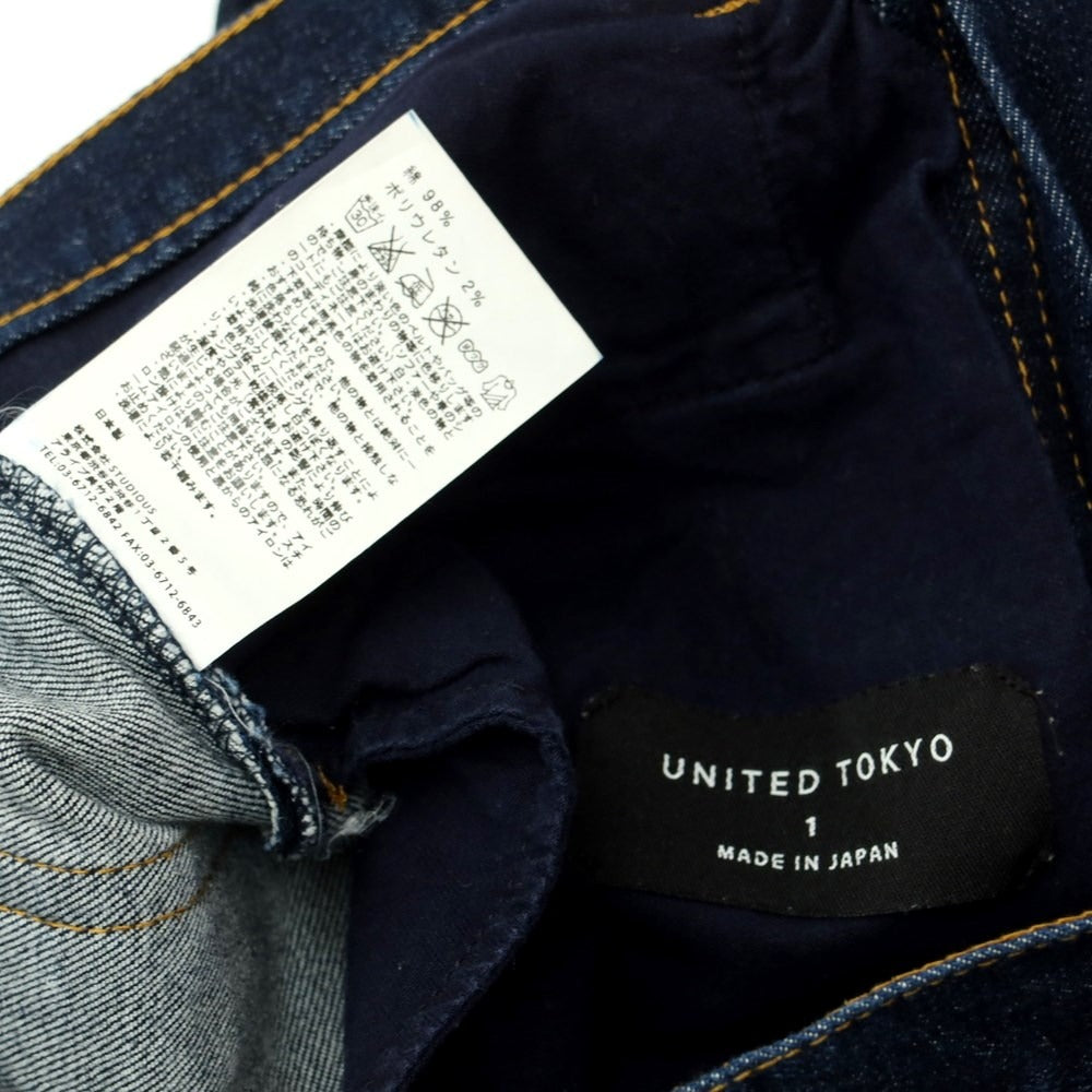 [Used] UNITED TOKYO Jeans Denim Pants Navy [Size 1] [NVY] [S/S/A/W] [Condition Rank C] [Men&