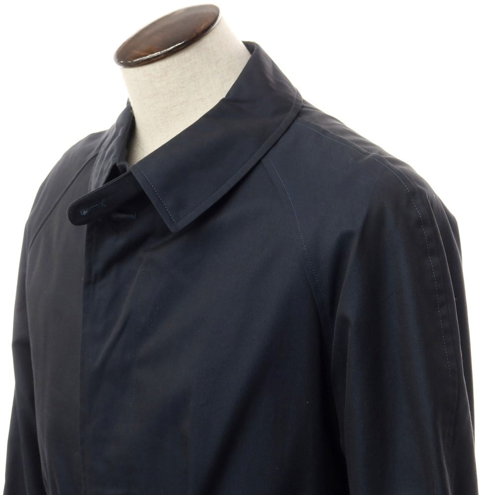 [Used] BEAMS F Twill Cotton Belted Balmac Coat Navy [Size 40] [NVY] [S/S/A/W] [Condition Rank C] [Men&