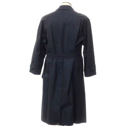 [Used] BEAMS F Twill Cotton Belted Balmac Coat Navy [Size 40] [NVY] [S/S/A/W] [Condition Rank C] [Men&