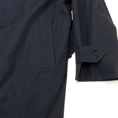 [Used] BEAMS F Twill Cotton Belted Balmac Coat Navy [Size 40] [NVY] [S/S/A/W] [Condition Rank C] [Men&