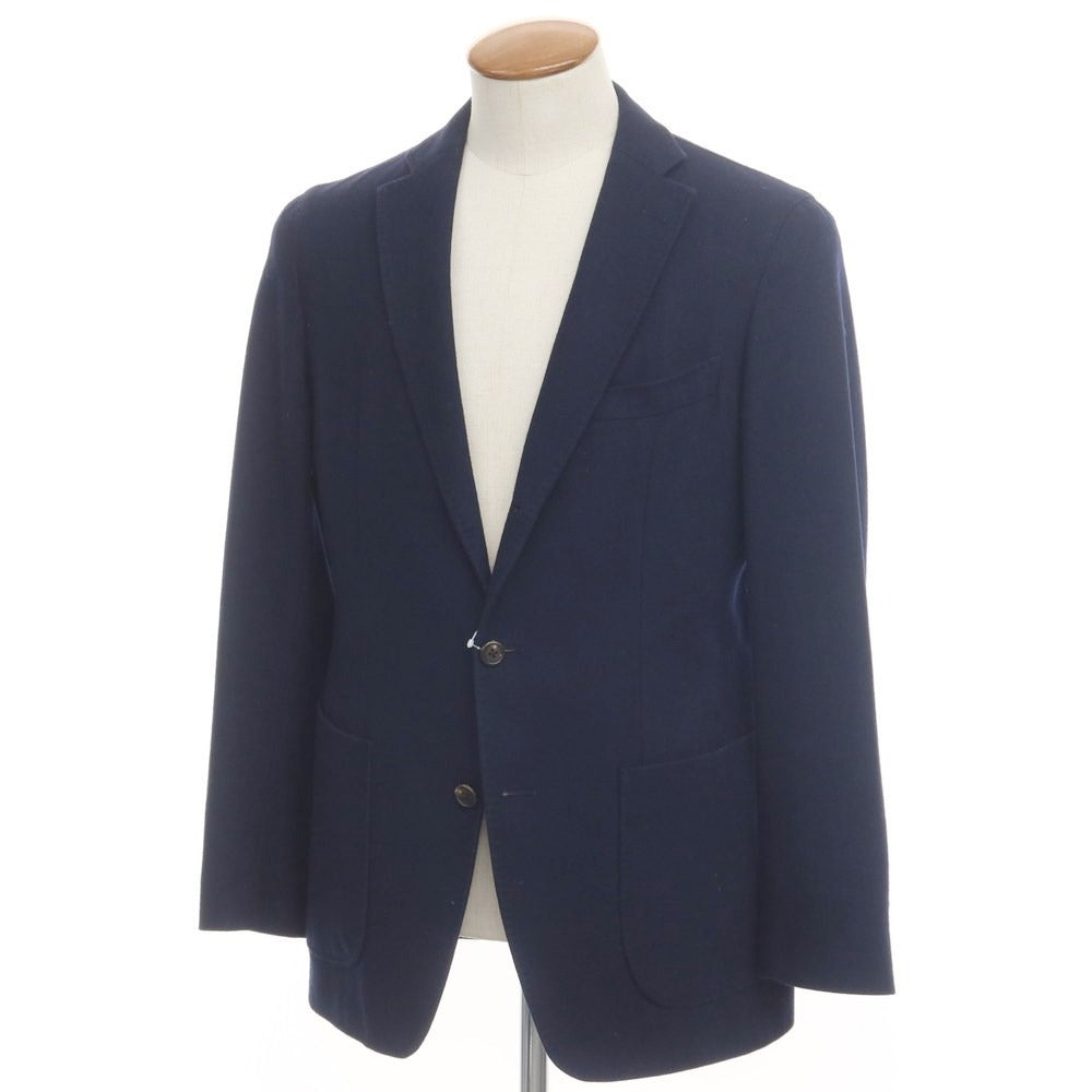 [Used] Antonio Laverda Wool Polyester 3B Tailored Jacket
 Navy [Size 175cm-6Drop] [NVY] [A/W] [Condition Rank C] [Men&