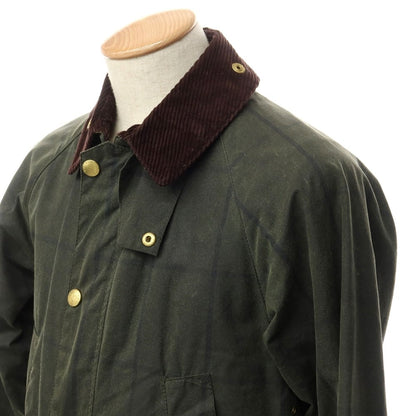 [Used] Barbour SL BEDALE Oiled Cotton Check Field Jacket Olive x Navy [36] [Condition Rank C] [Men&