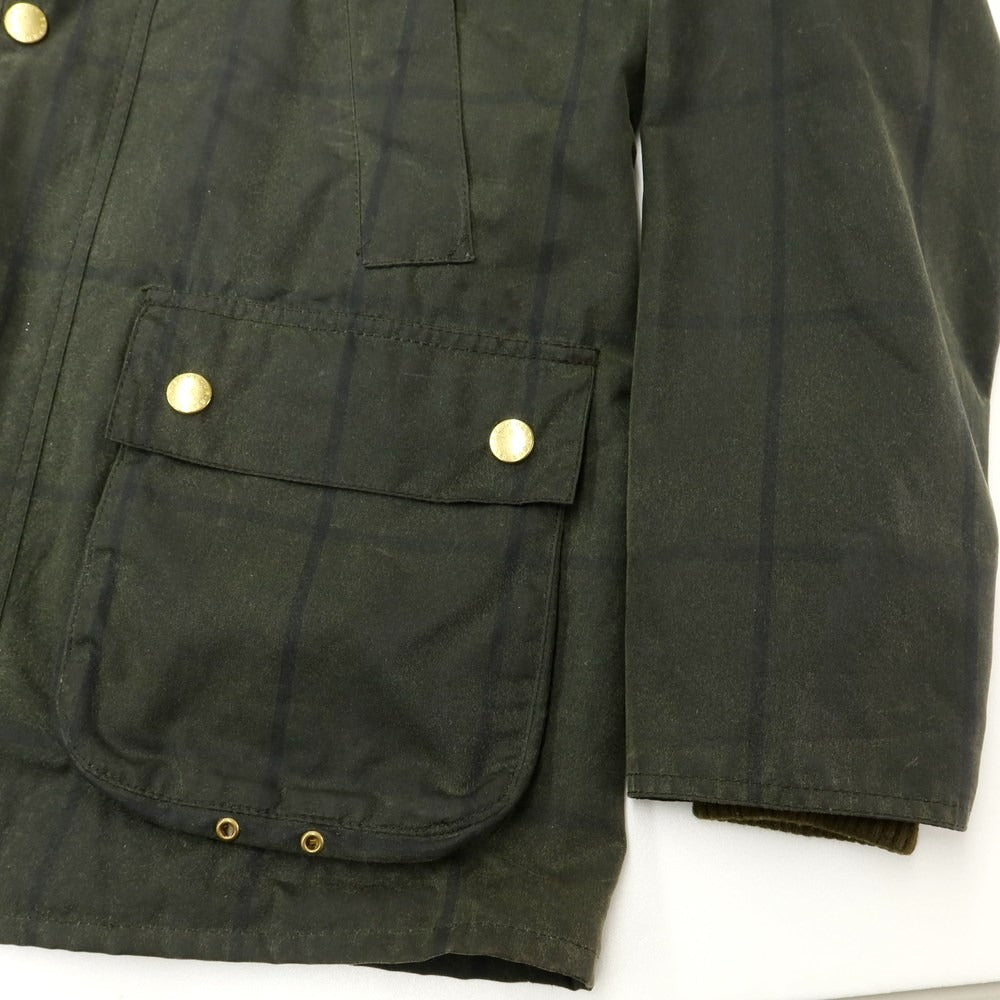 【中古】バーブァー バブアー Barbour SL BEDALE オイルドコットン チェック フィールドジャケット オリーブxネイビー【 36 】【 状態ランクC 】【 メンズ 】
[DPD]