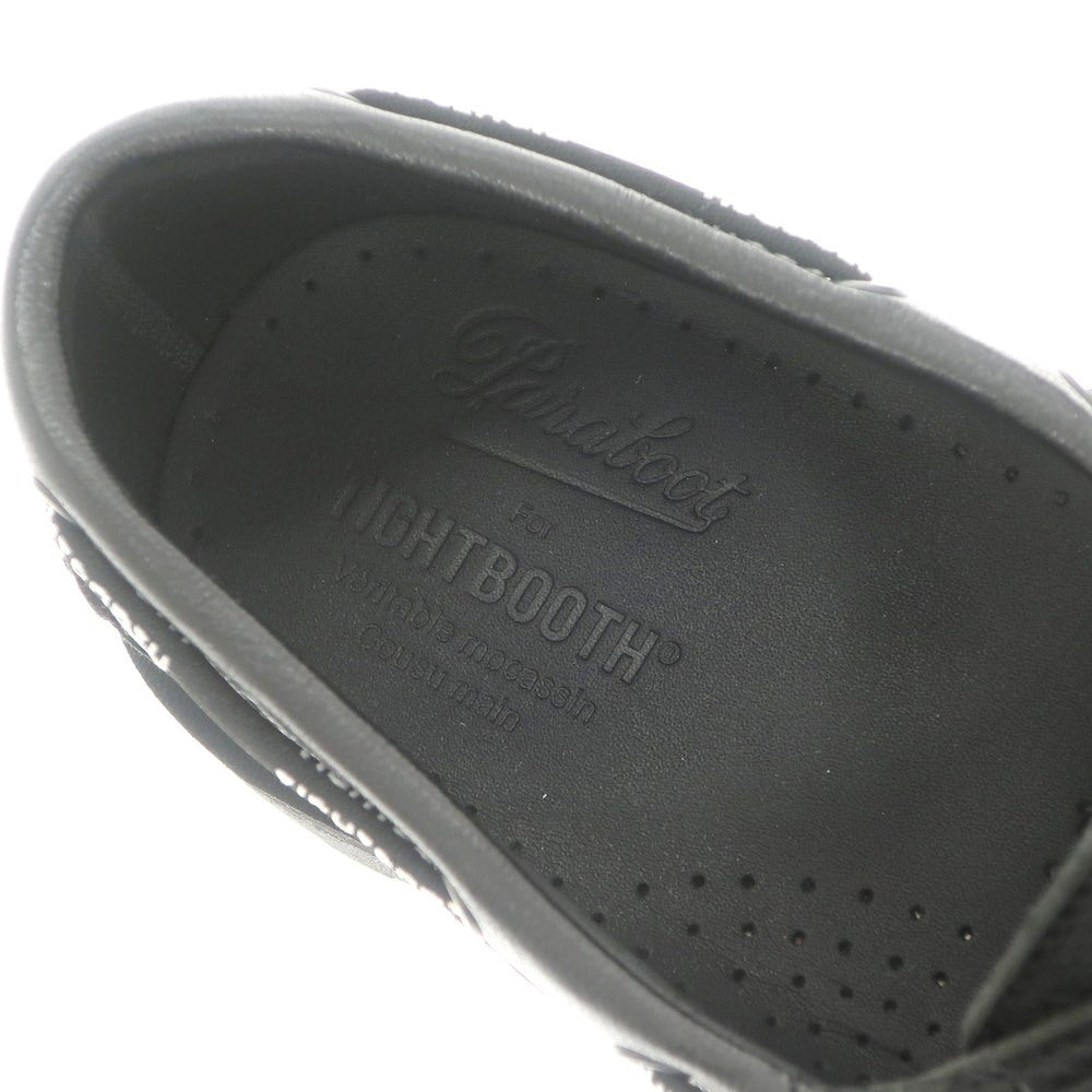 [Used] [Unused] TIGHTBOOTH x PARABOOT MALO 2023 Fall/Winter Deck Shoes Black [7 1/2] [Condition Rank S] [Men&