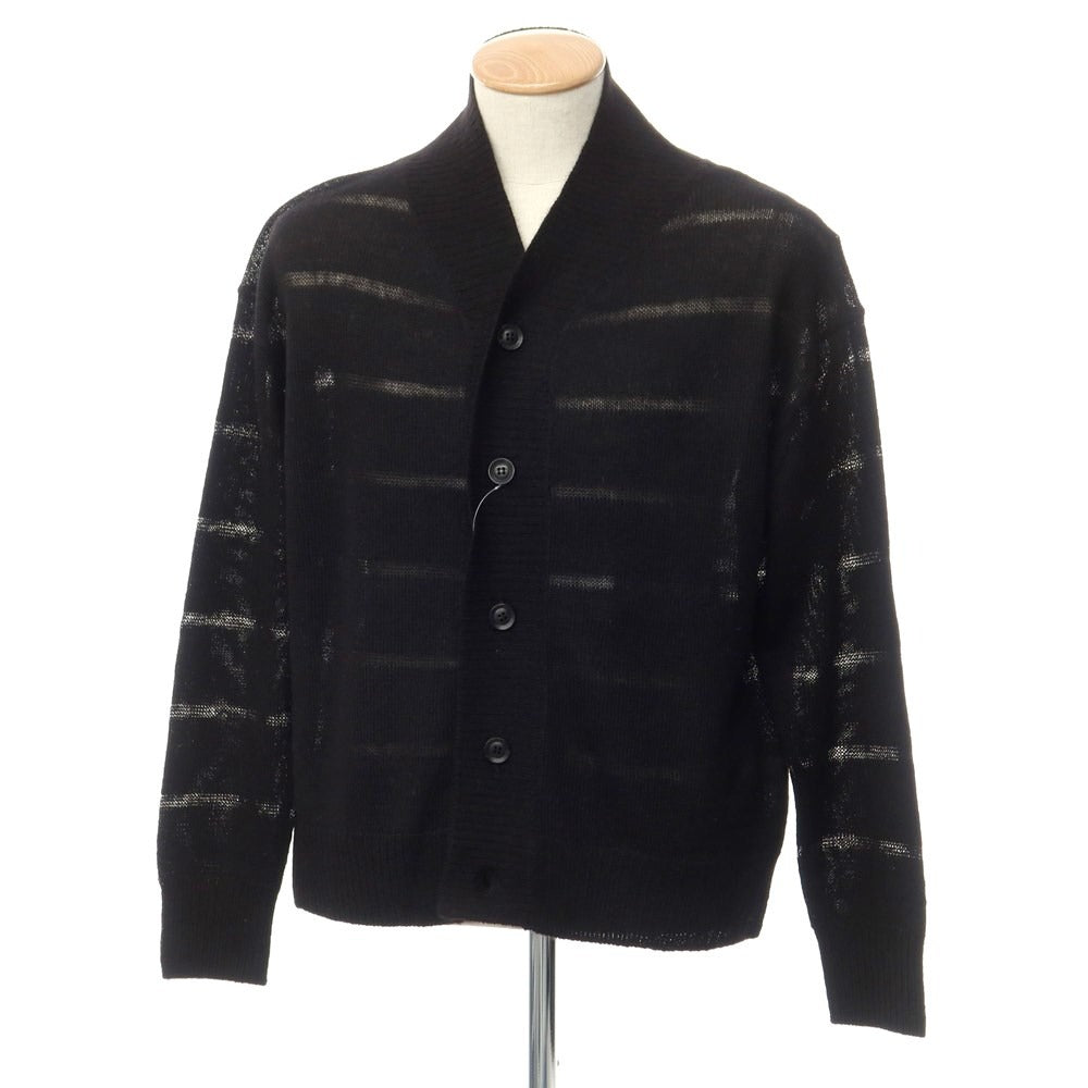 [Used] nakedgauge 2023 Autumn/Winter Alpaca Knit Cardigan Black [Size 1] [BLK] [A/W] [Condition Rank A] [Unisex] [768780]
 [CPD]