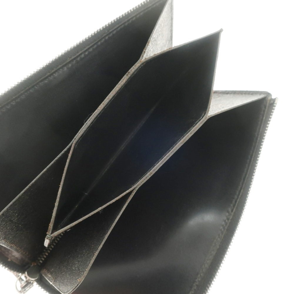 [Used] three2four Real Crocodile Long Wallet Black [BLK] [S/S/A/W] [Condition Rank B] ​​[Men&