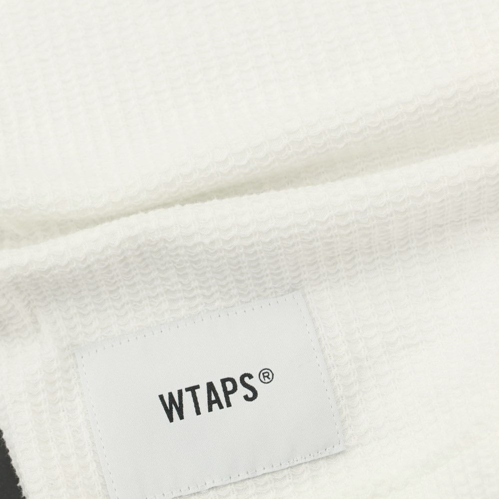 [Used] WTAPS 2022 Fall/Winter Cotton Long Sleeve T-Shirt White [Size 3] [WHT] [S/S/A/W] [Condition Rank B] ​​[Men&