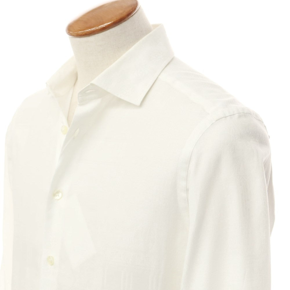 [Used] ETRO Cotton Casual Shirt White [39] [Condition Rank C] [Men&