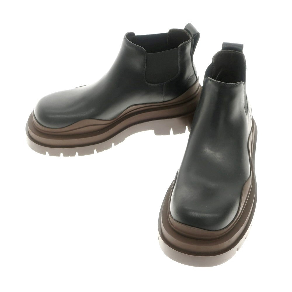 [Used] [Unused] Bottega Veneta Tire Chelsea Boots Black x Brown [39 1/2] [Condition Rank S] [Men&