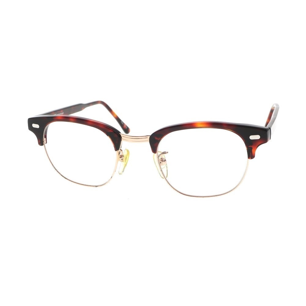 [Used] Moscot YUKEL Metal x Cell Eyeglasses Brown x Pink Gold [Size 46/22] [BRW] [S/S/A/W] [Condition Rank B] ​​[Unisex] [768773]
