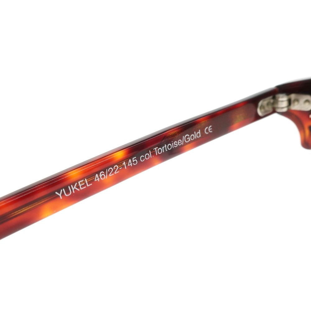 [Used] Moscot YUKEL Metal x Cell Eyeglasses Brown x Pink Gold [Size 46/22] [BRW] [S/S/A/W] [Condition Rank B] ​​[Unisex] [768773]