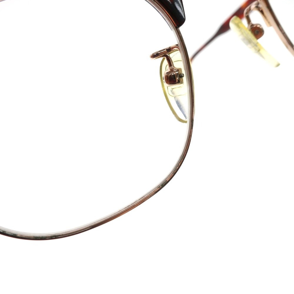 [Used] Moscot YUKEL Metal x Cell Eyeglasses Brown x Pink Gold [Size 46/22] [BRW] [S/S/A/W] [Condition Rank B] ​​[Unisex] [768773]