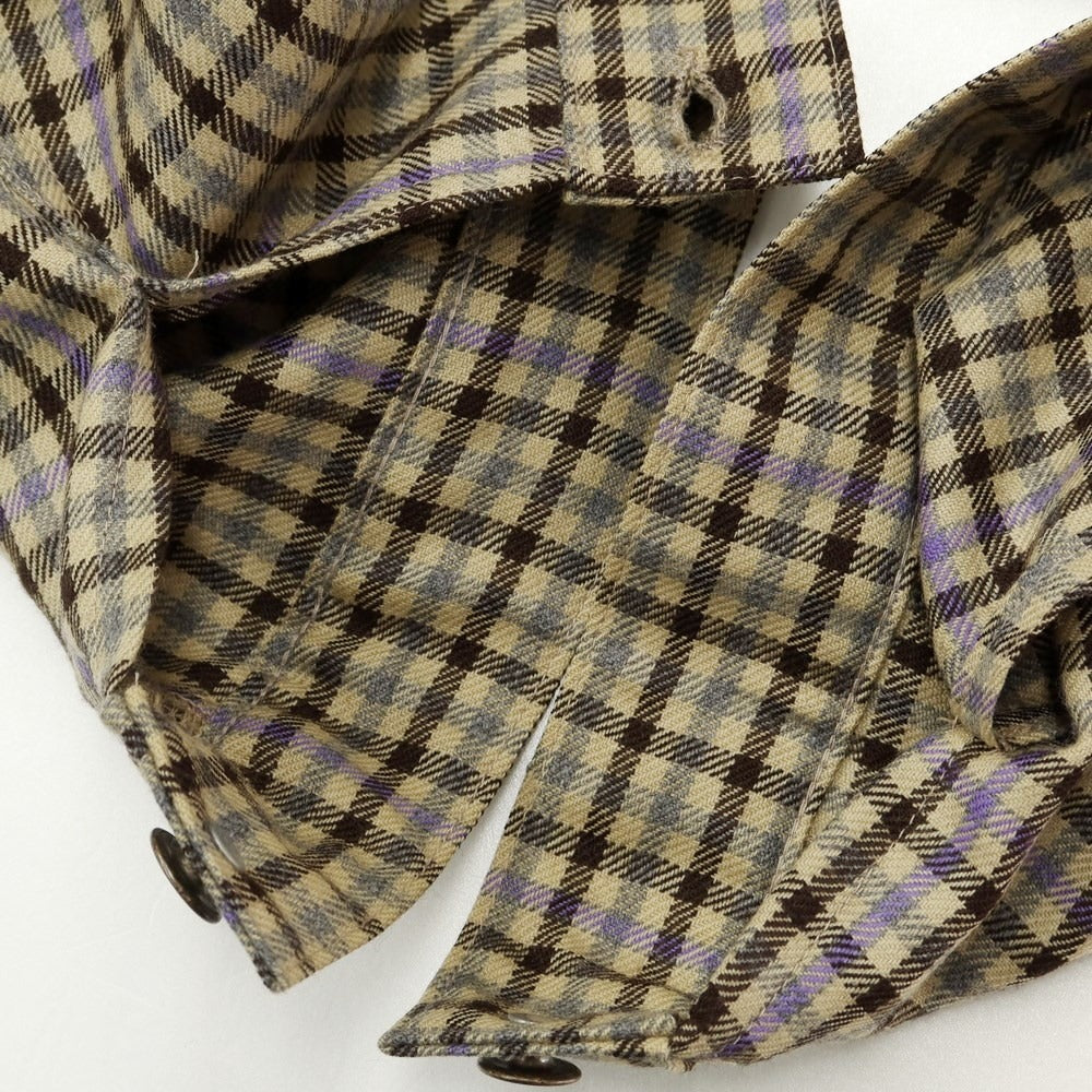 【新品】バグッタ Bagutta カジュアルシャツ, ブラウン【サイズ40】【BRW】【S/S/A/W】【状態ランクN】【メンズ】, 【769594】  APD