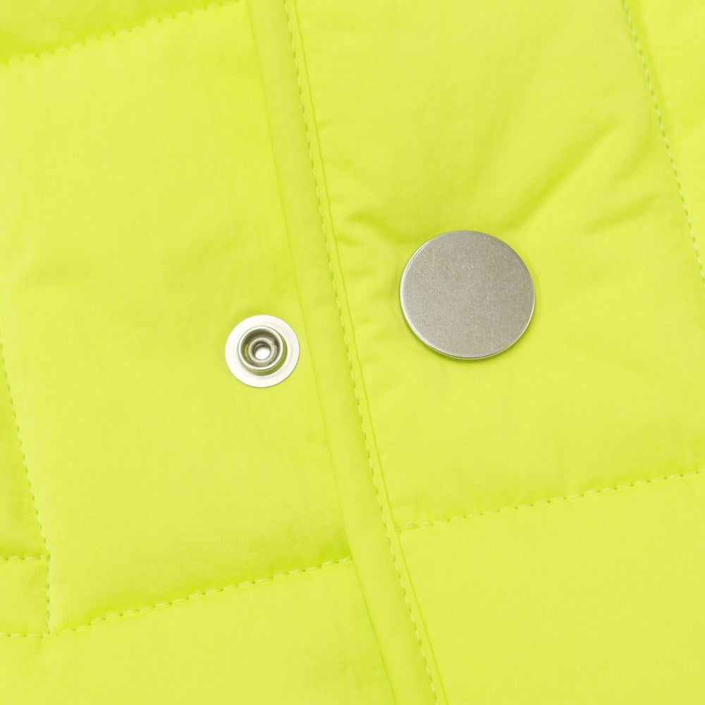 [Used] Bottega Veneta nylon padded vest, fluorescent lime yellow [M] [Condition rank A] [Men&