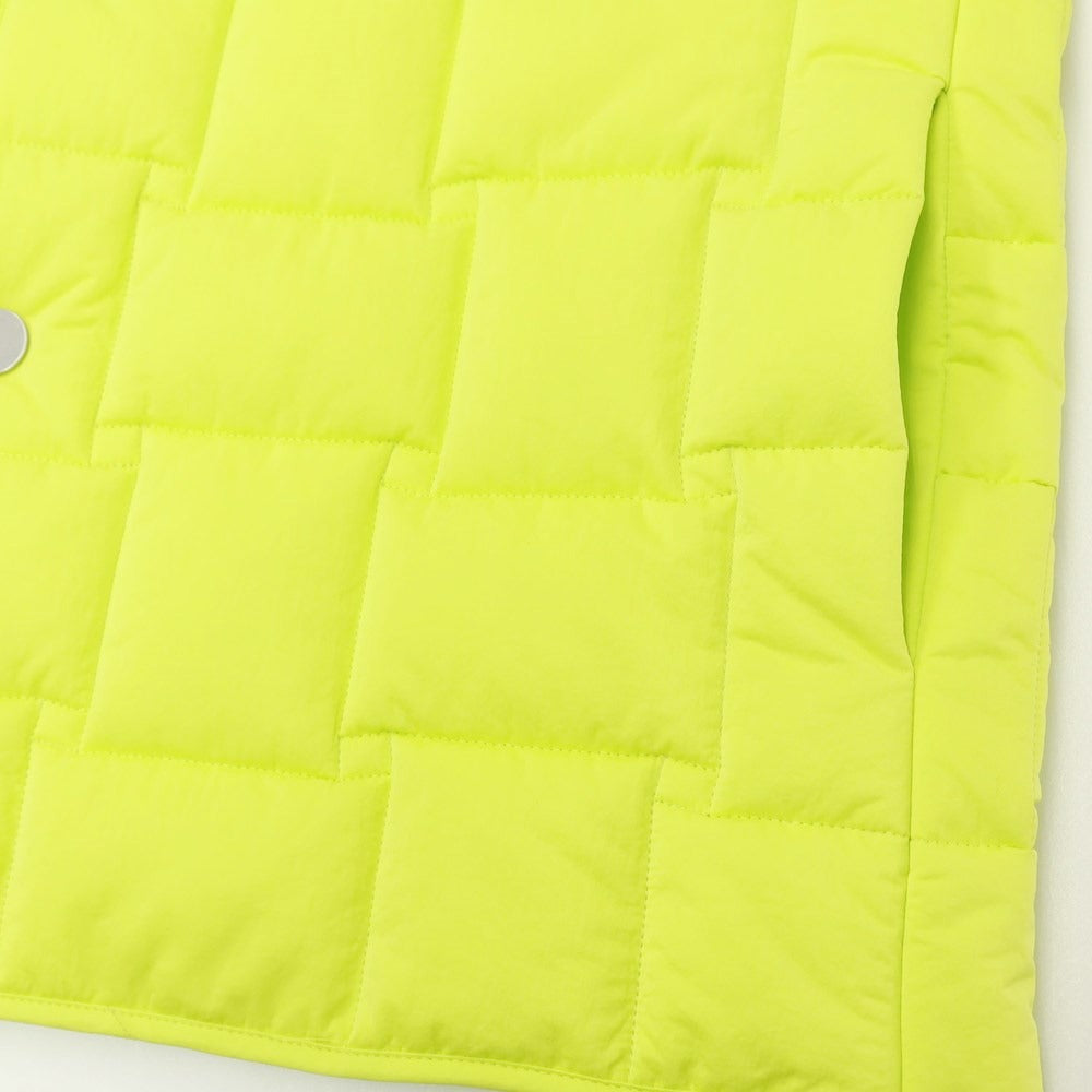 [Used] Bottega Veneta nylon padded vest, fluorescent lime yellow [M] [Condition rank A] [Men&