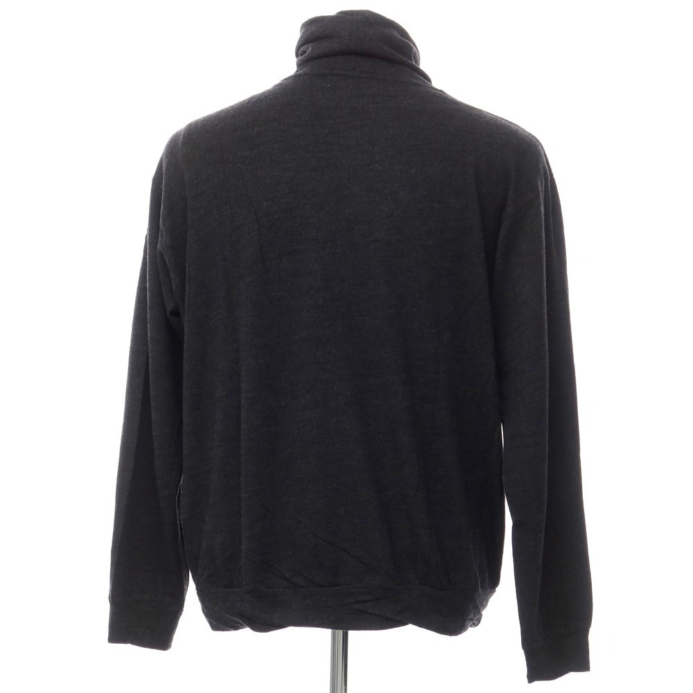 [Used] COMOLI High Gauge Wool Turtleneck Knit Charcoal Gray [Size 1] [GRY] [A/W] [Condition Rank B] ​​[Men&