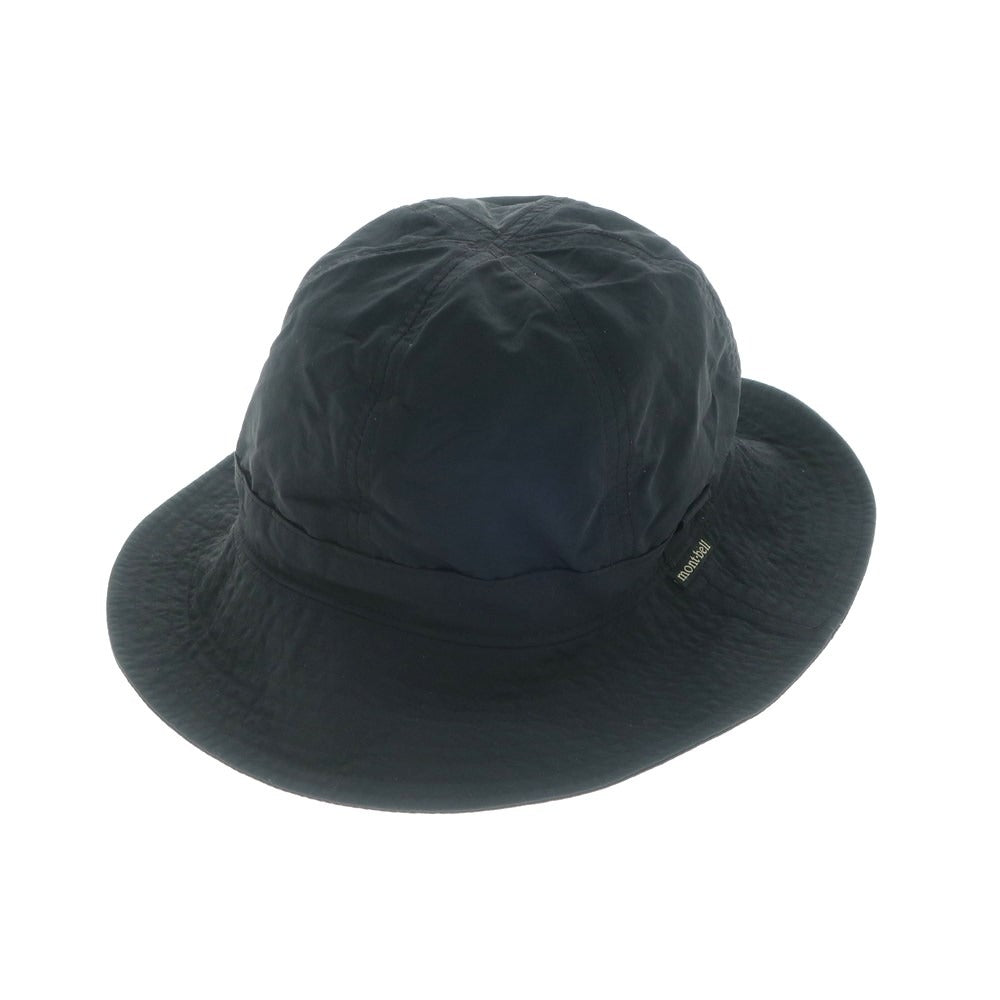 [Used] Mont-bell Nylon Bucket Hat, Black [Size L] [BLK] [S/S/A/W] [Condition Rank B] ​​[Men&