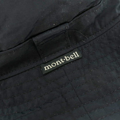 [Used] Mont-bell Nylon Bucket Hat, Black [Size L] [BLK] [S/S/A/W] [Condition Rank B] ​​[Men&