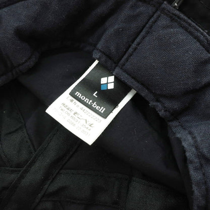 [Used] Mont-bell Nylon Bucket Hat, Black [Size L] [BLK] [S/S/A/W] [Condition Rank B] ​​[Men&