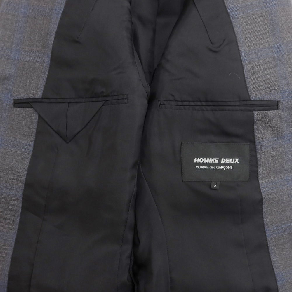 【中古】コムデギャルソン オムドゥ COMME des GARCONS HOMME DEUX 2023年春夏 ウール テーラードジャケット グレーxブルー【サイズS】【GRY】【S/S】【状態ランクA】【メンズ】【759886】
[EPD]