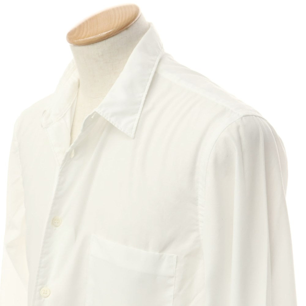 【中古】コムデギャルソンオムプリュス COMME des GARCONS HOMME PLUS 2023年春夏 ポリエステル カジュアルシャツ ホワイト【 S 】【 状態ランクA 】【 メンズ 】