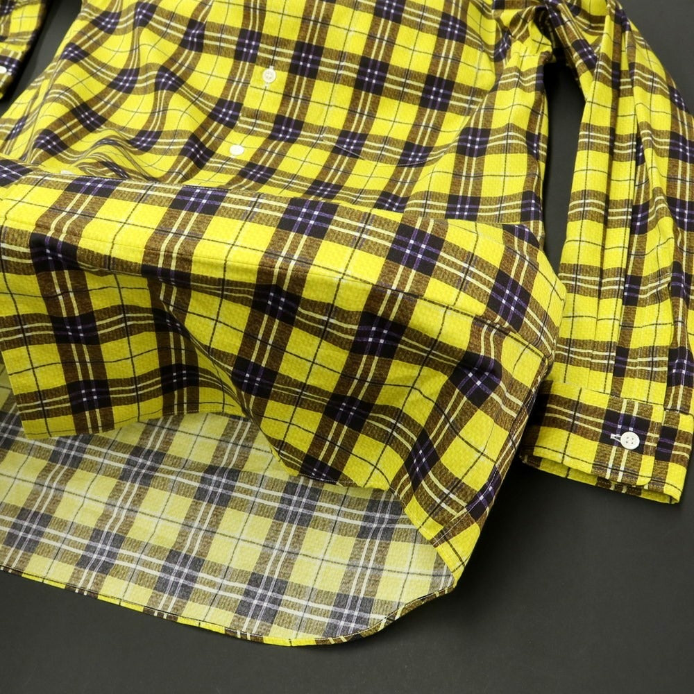 【中古】コムデギャルソンオムプリュス COMME des GARCONS HOMME PLUS 2023年春夏 コットン カジュアルシャツ イエローxブラウン【 S 】【 状態ランクA 】【 メンズ 】
[EPD]