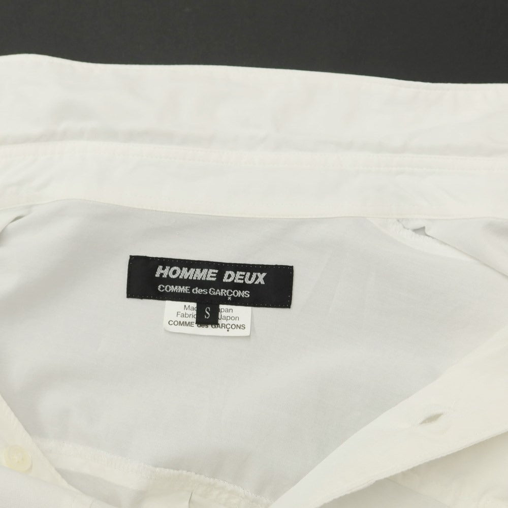 [Used] COMME des GARCONS HOMME DEUX 2021 Spring/Summer Cotton Casual Shirt White [S] [Condition Rank B] ​​[Men&