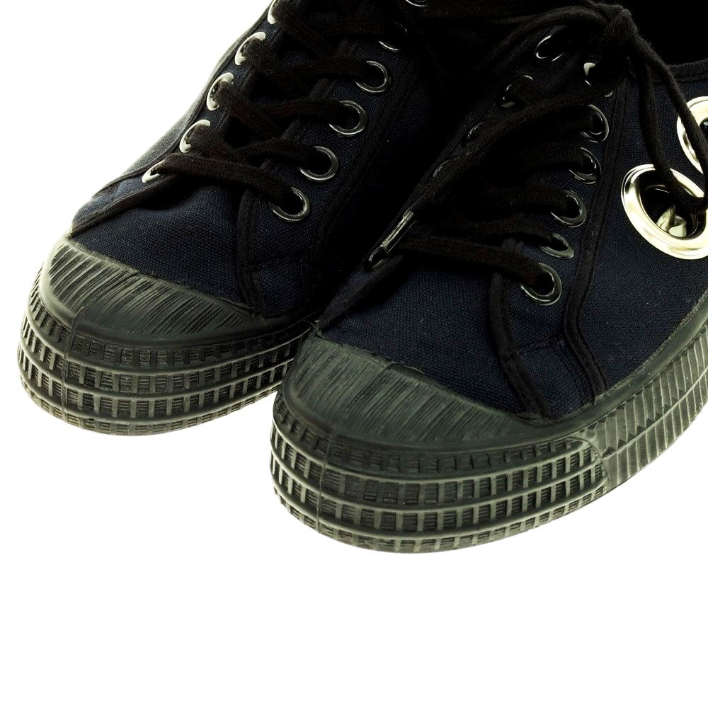 [Used] COMME des GARCONS HOMME DEUX × NOVESTA 2023 Fall/Winter Canvas Sneakers Black [40] [Condition Rank B] [Men&