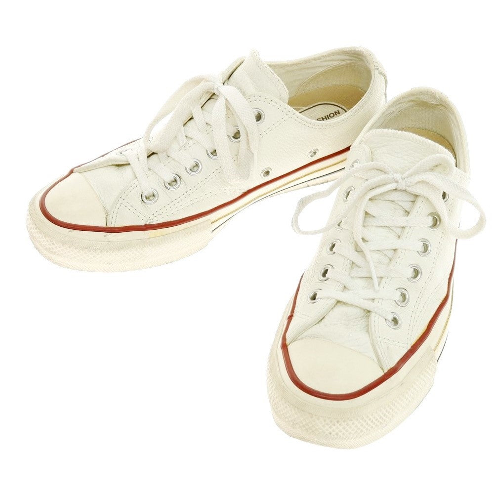 【中古】コンバース CONVERSE ADDICT オールスター レザー スニーカー オフホワイト【 26 】【 状態ランクC 】【 メンズ 】
[BPD]