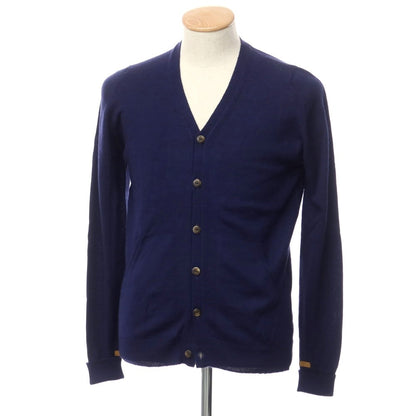 [Used] THE INOUE BROTHERS High Gauge Alpaca Knit Cardigan Navy [Size not specified (S size)] [NVY] [A/W] [Condition rank A] [Men&
