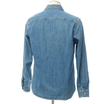 [Used] Bleu de Paname denim casual shirt, blue [S] [Condition rank D] [Men&