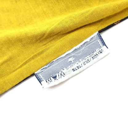 [Used] PIERRE LOUIS MASCIA scarf
 Blue x Yellow [BLU] [S/S] [Condition Rank B] [Men&