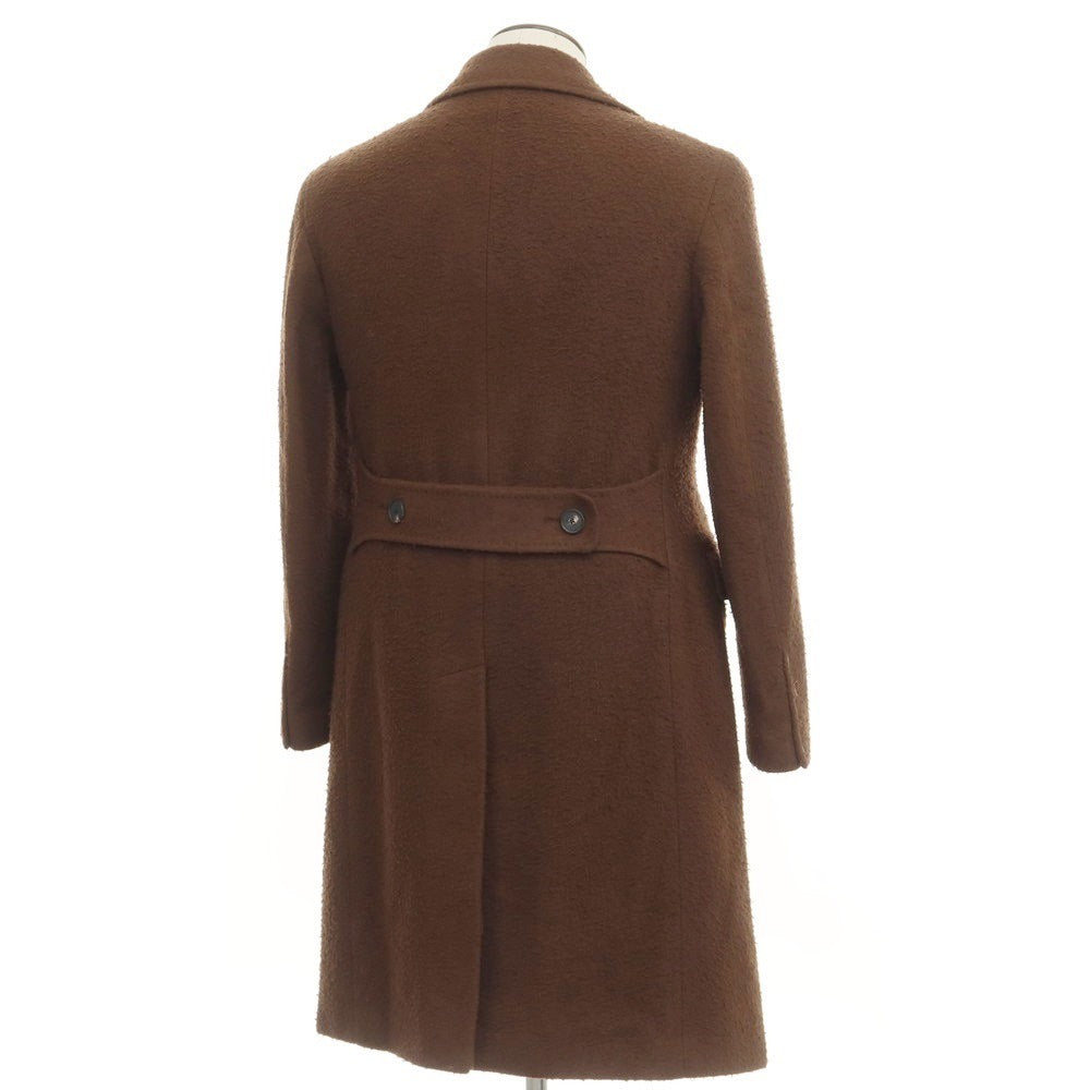 [Used] [Unused] Tagliatore TAGLIATORE Wool Nylon Brilla Peril Gusto Custom Double Breasted Coat Brown [Size 48] [BRW] [A/W] [Condition Rank S] [Men&