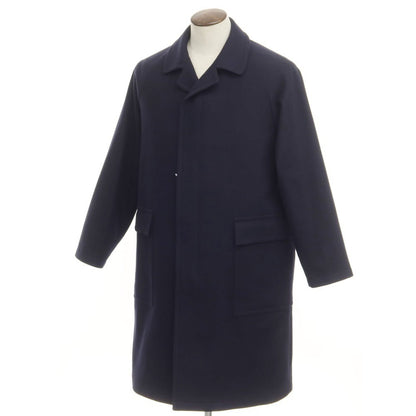[New] Tagliatore Loyd Wool Nylon Cashmere Balmac Coat Navy [Size 50] [NVY] [A/W] [Condition Rank N] [Men&