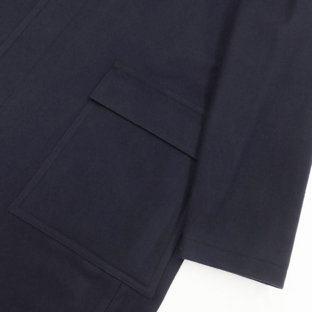 [New] Tagliatore Loyd Wool Nylon Cashmere Balmac Coat Navy [Size 50] [NVY] [A/W] [Condition Rank N] [Men&