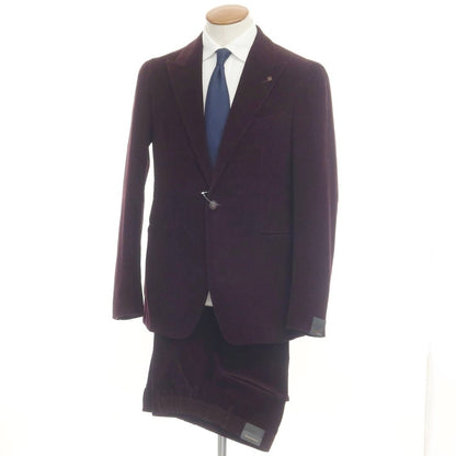 [New] TAGLIATORE Pinolerario Corduroy Easy 1B Suit Dark Purple [Size 48] [PUP] [A/W] [Condition Rank N] [Men&