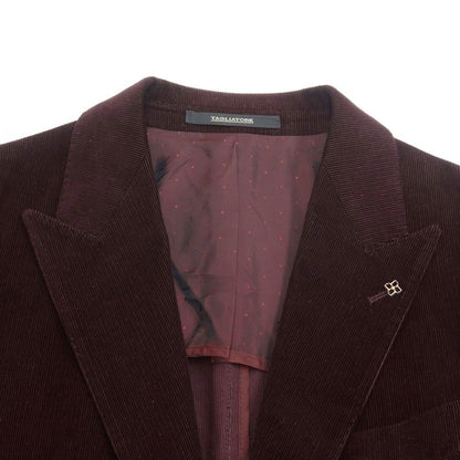 [New] TAGLIATORE Pinolerario Corduroy Easy 1B Suit Dark Purple [Size 48] [PUP] [A/W] [Condition Rank N] [Men&