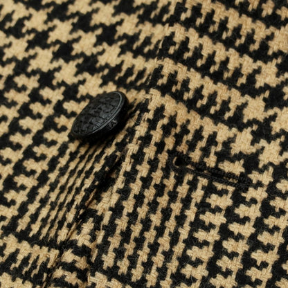 [New] TAGLIATORE Wool nylon check 2B casual jacket
 Beige x Black [Size 48] [BEI] [A/W] [Condition Rank N] [Men&