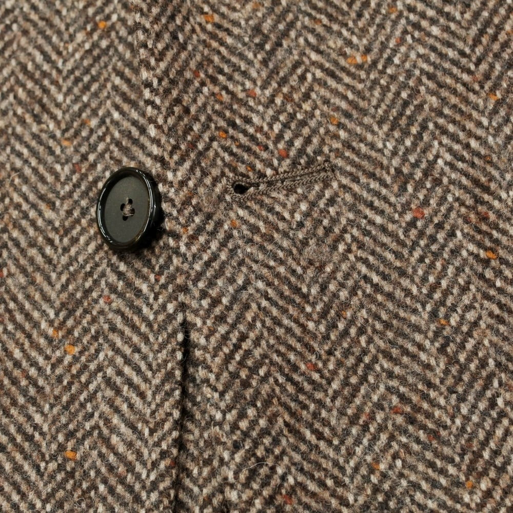 [New] TAGLIATORE wool nylon herringbone 3B casual jacket
 Brown [Size 48] [BRW] [A/W] [Condition Rank N] [Men&