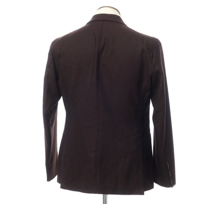 [New] TAGLIATORE Wool Cotton Double Breasted Tailored Jacket
 Dark Bordeaux [Size 50] [RED] [A/W] [Condition Rank N] [Men&