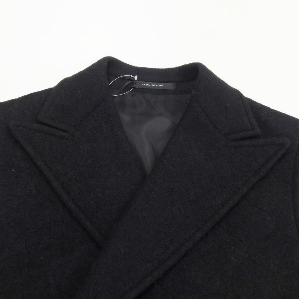 [New] TAGLIATORE Polyester Wool Belted Quilted Vest Black [Size 48] [BLK] [A/W] [Condition Rank N] [Men&