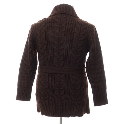 [New] TAGLIATORE wool nylon alpaca shawl collar cardigan
 Brown [Size 50] [BRW] [A/W] [Condition Rank N] [Men&