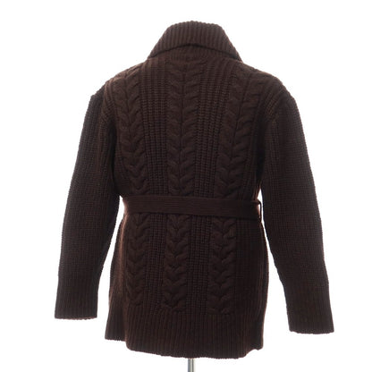 [New] TAGLIATORE wool nylon alpaca shawl collar cardigan
 Brown [Size 52] [BRW] [A/W] [Condition Rank N] [Men&