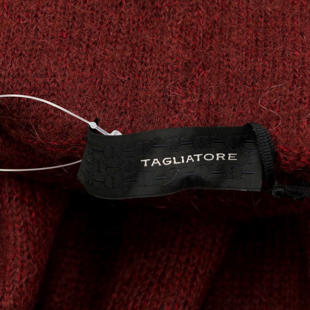 [New] TAGLIATORE Mohair cotton nylon high neck pullover knit
 Bordeaux [Size 48] [RED] [A/W] [Condition Rank N] [Men&