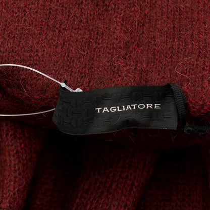 【新品】タリアトーレ TAGLIATORE モヘヤコットンナイロン ハイネック プルオーバーニット
 ボルドー【サイズ48】【RED】【A/W】【状態ランクN】【メンズ】
【768772】
[CPD]